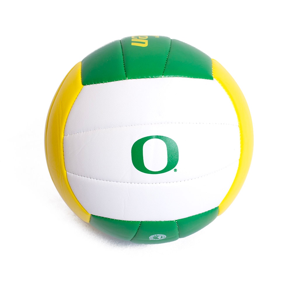 Classic Oregon O, Baden Sports, Green, Balls, Sports, 8.5", Volleyball, Stitched, Synthetic Leather, 814875